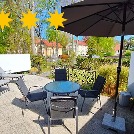 Anna Whg1 Brinkmannhaus 4-sterne - Praktisch Fast Am Strand, Terrasse, Grill * Heringsdorf (Usedom)